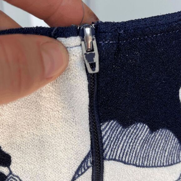 Vintage 70s Zio Luigi for Fairfield Blouse M | Psychedelic Floral Print Top - Picture 9 of 9